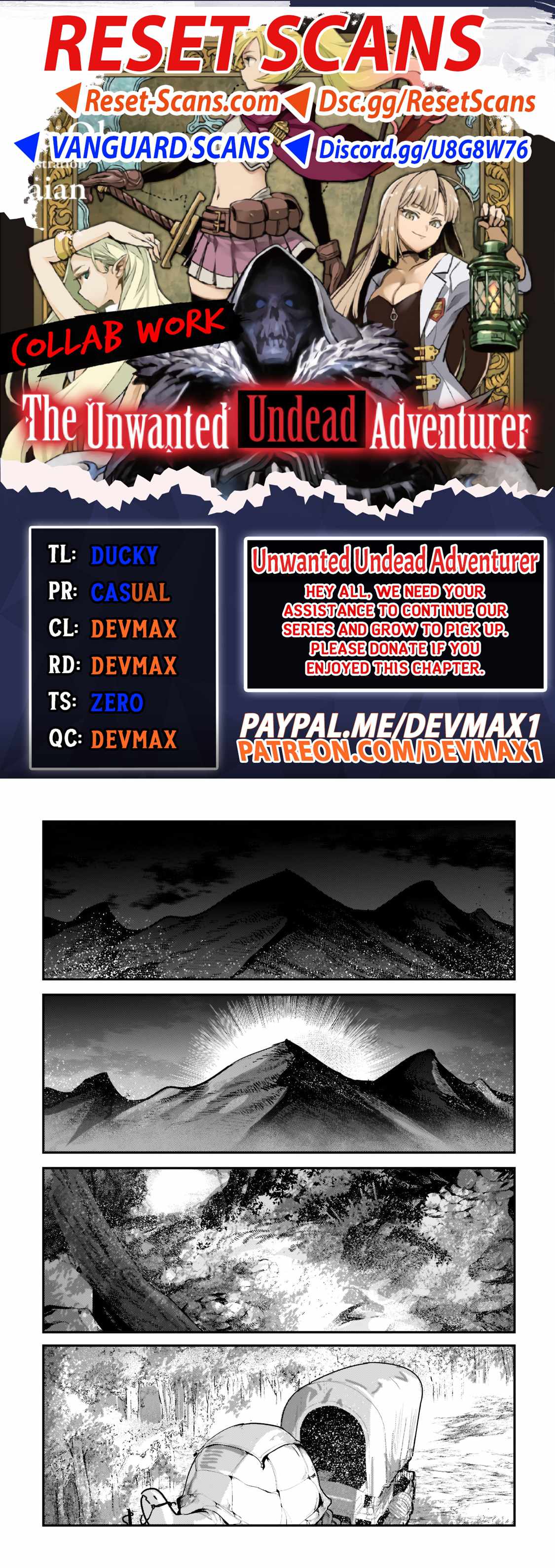 The Unwanted Immortal Adventurer Chapter 42.3 — Page 1