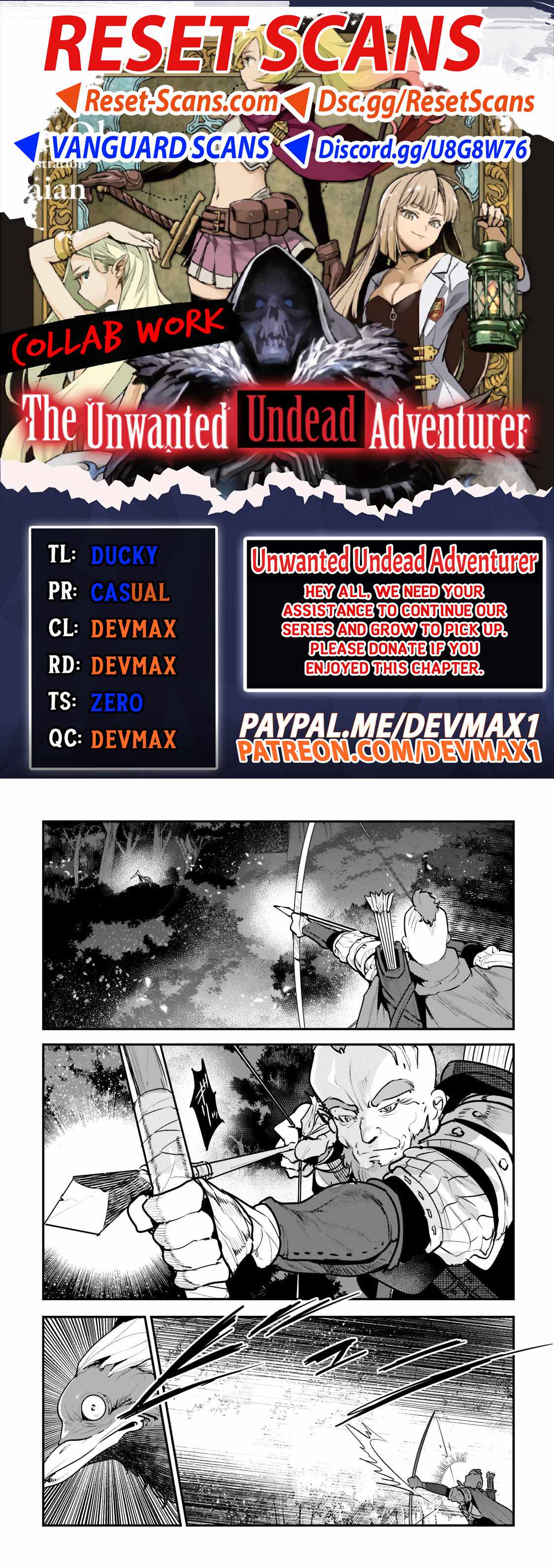 The Unwanted Immortal Adventurer Chapter 43.3 — Page 1