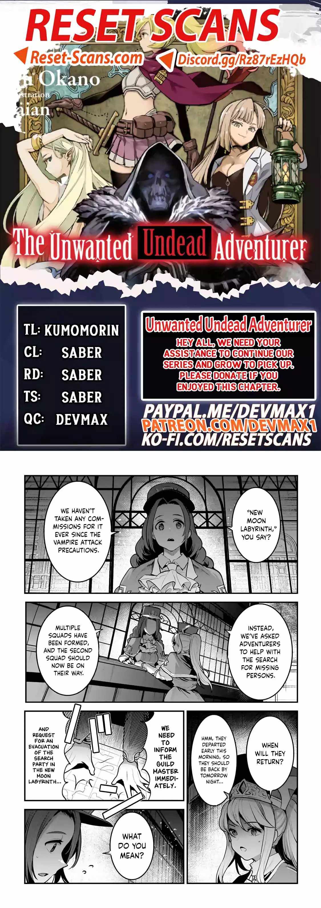 The Unwanted Immortal Adventurer Chapter 58 — Page 1
