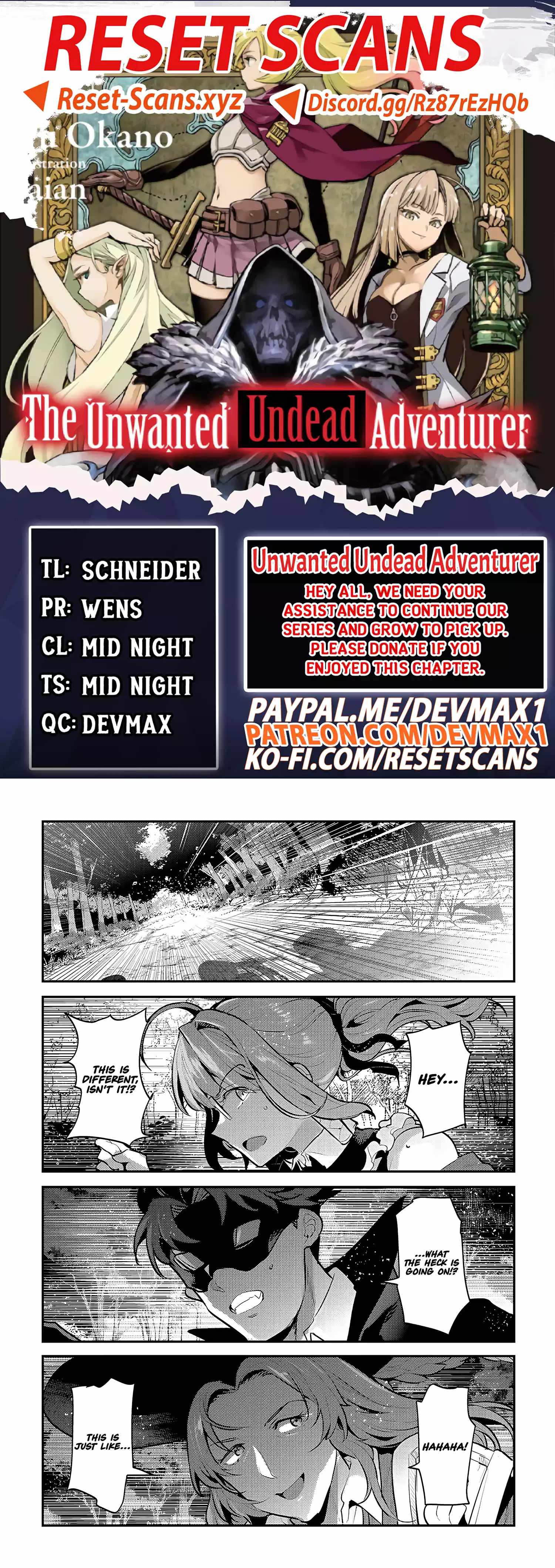 The Unwanted Immortal Adventurer Chapter 61 — Page 1