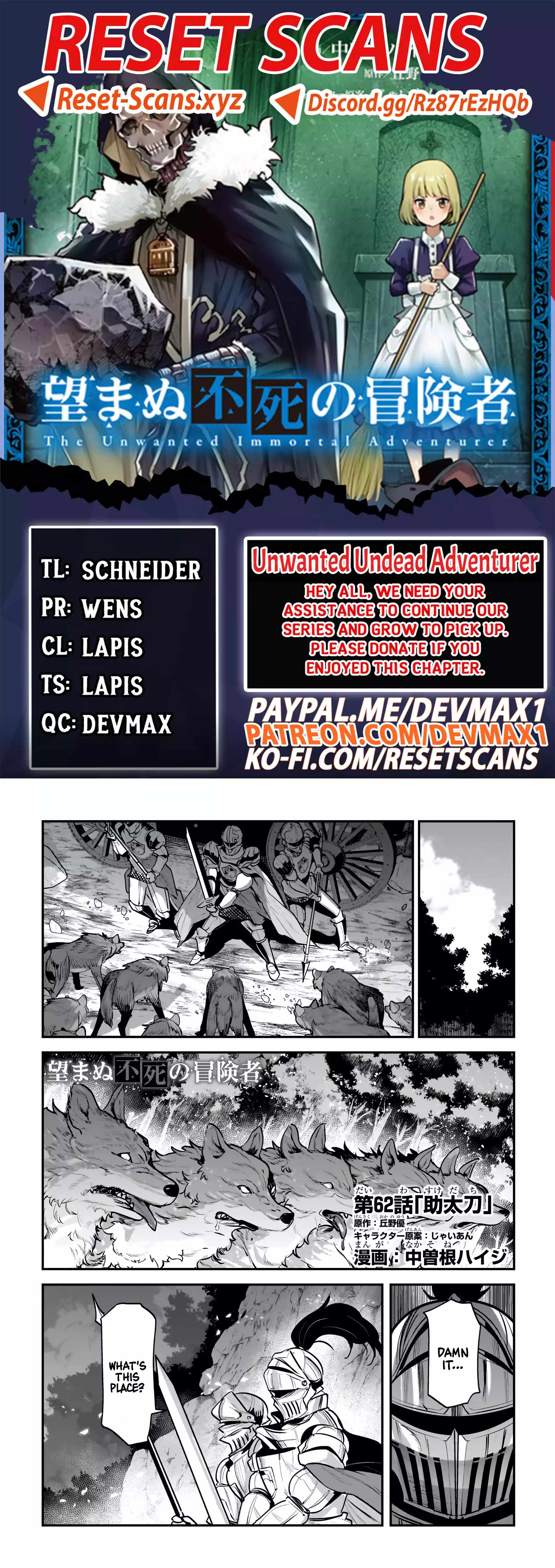 The Unwanted Immortal Adventurer Chapter 62 — Page 1