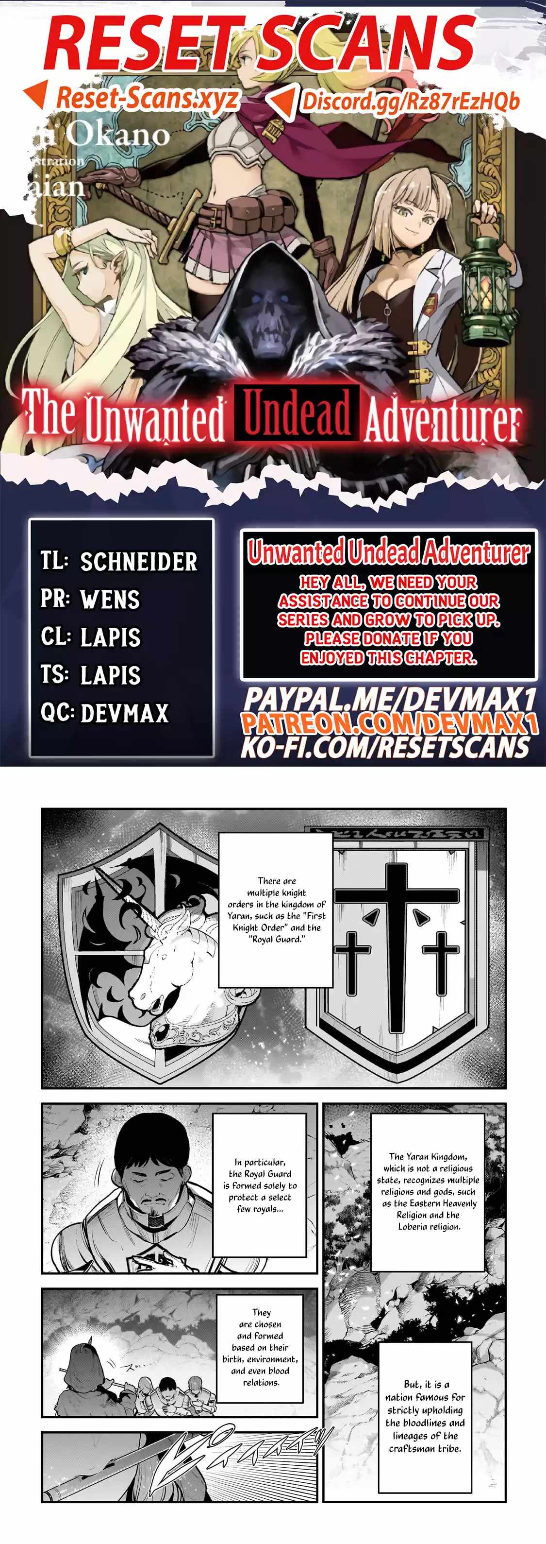 The Unwanted Immortal Adventurer Chapter 63 — Page 1