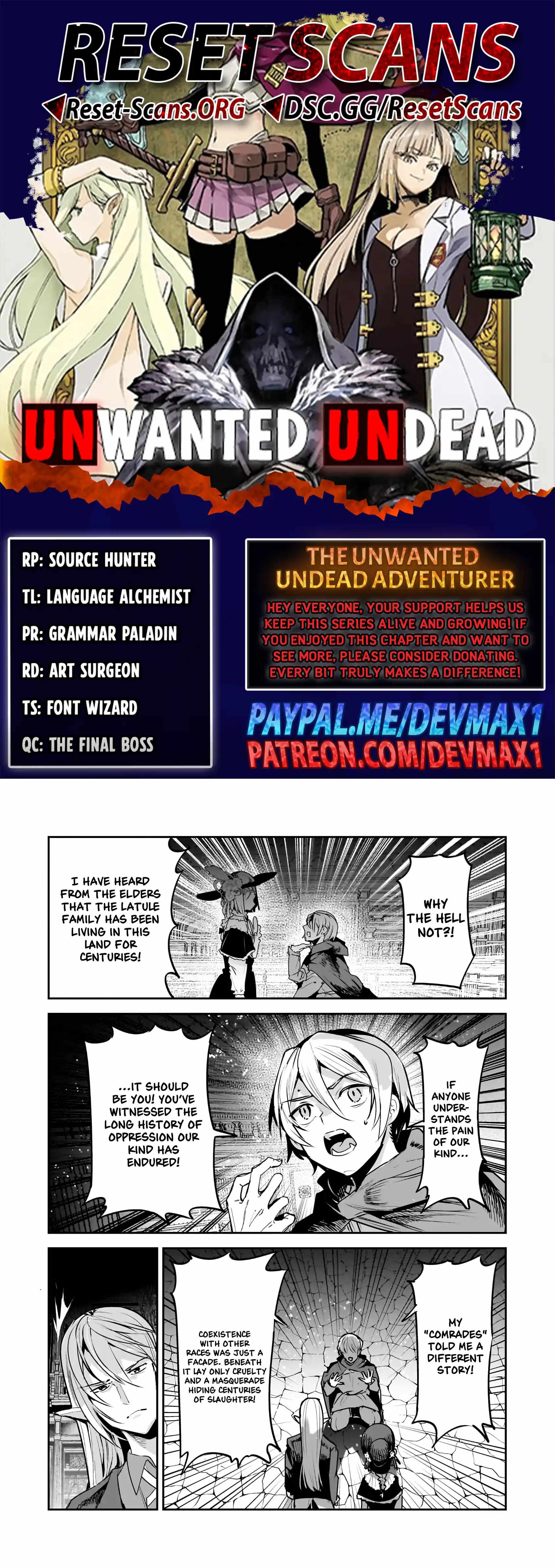 The Unwanted Immortal Adventurer Chapter 64.2 — Page 1