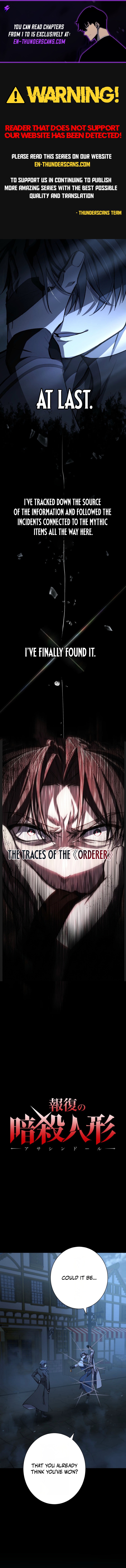 The Vengeful Assassin Doll Chapter 13 — Page 1