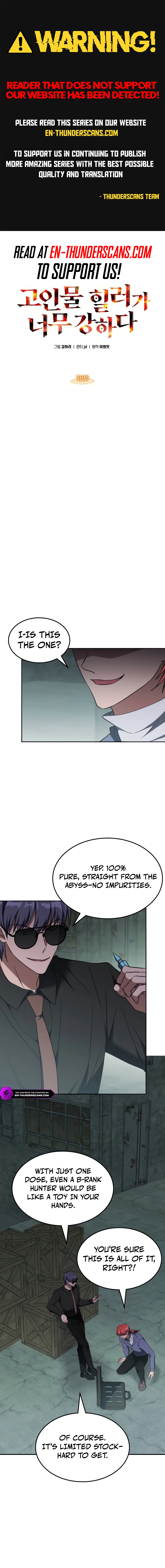The Veteran Healer Is Overpowered Chapter 38 — Page 1