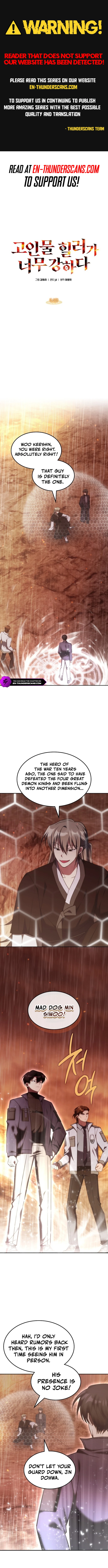 The Veteran Healer Is Overpowered Chapter 64 — Page 1
