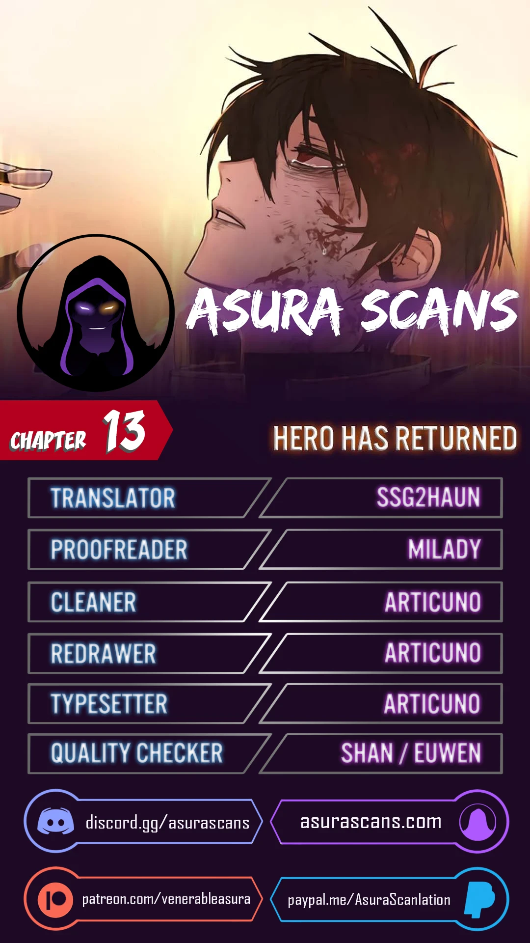 The Warrior Returns Chapter 13 — Page 1