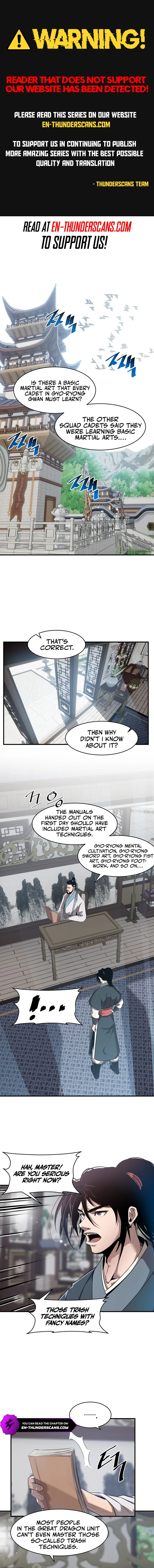 The World's Best Martial Arts Instructor Chapter 6 — Page 1
