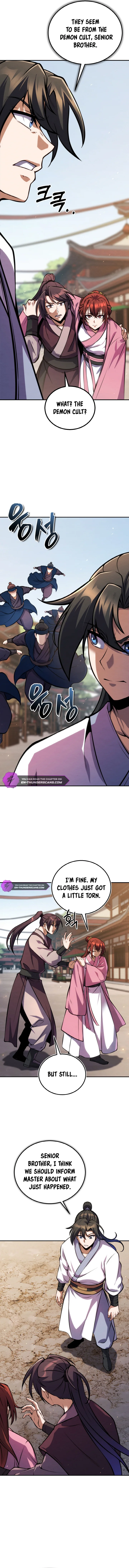 The Youngest Disciple of the Martial Arts Leader Chapter 15 — Page 9