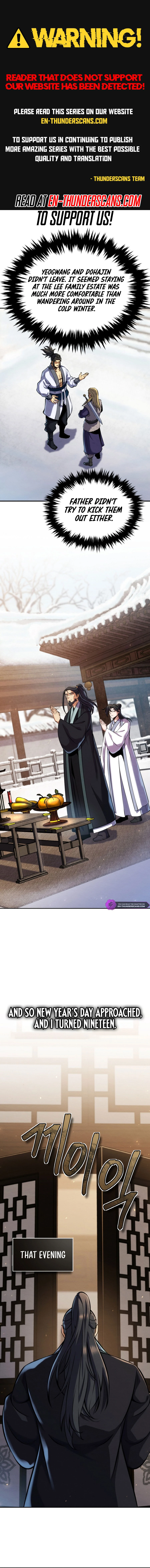 The Youngest Disciple of the Martial Arts Leader Chapter 19 — Page 1