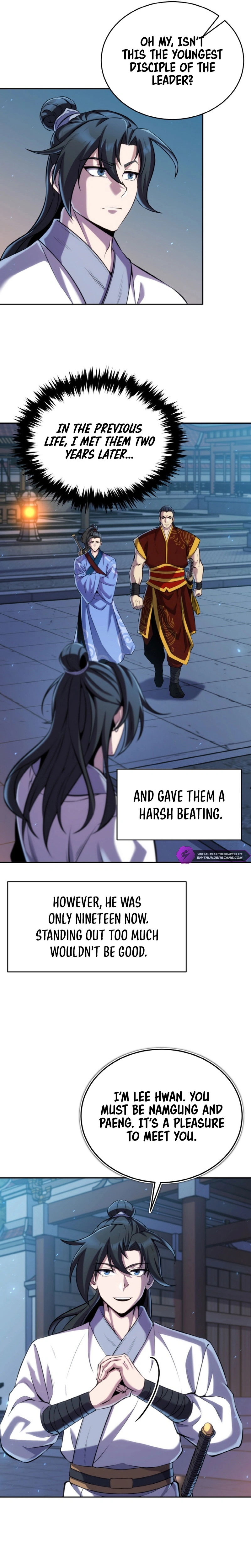 The Youngest Disciple of the Martial Arts Leader Chapter 24 — Page 8
