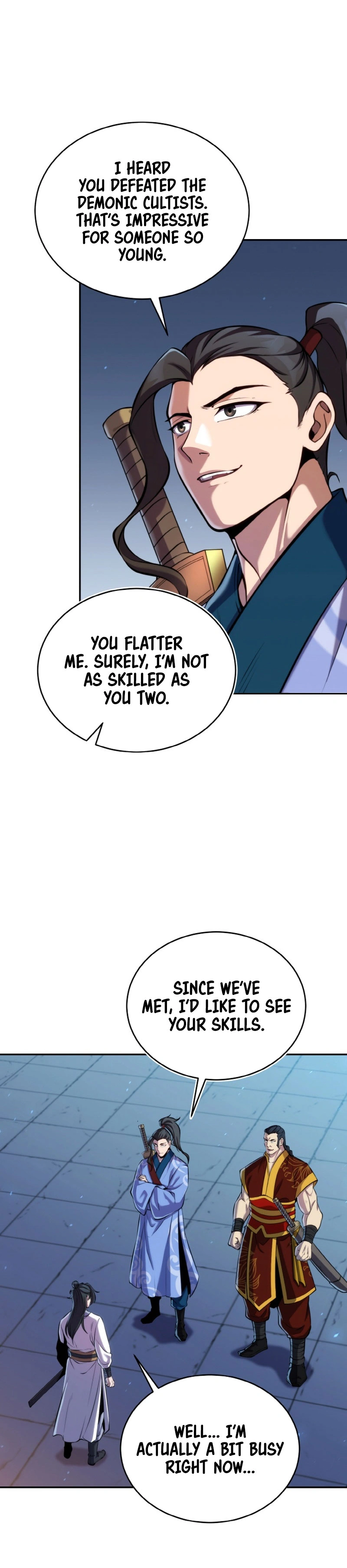 The Youngest Disciple of the Martial Arts Leader Chapter 24 — Page 9