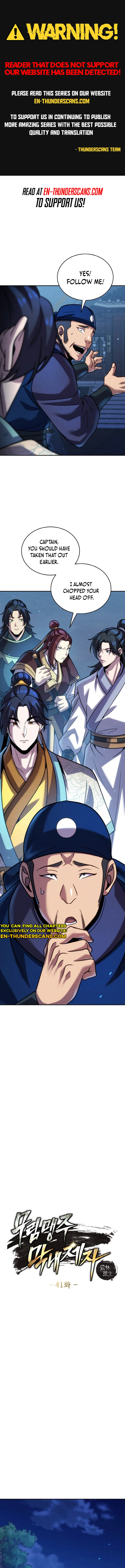 The Youngest Disciple of the Martial Arts Leader Chapter 41 — Page 1