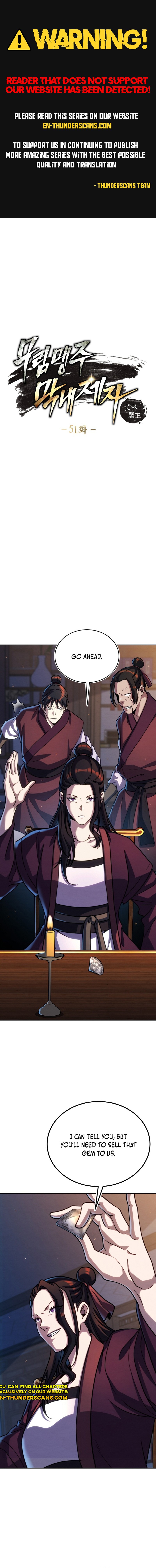 The Youngest Disciple of the Martial Arts Leader Chapter 51 — Page 1