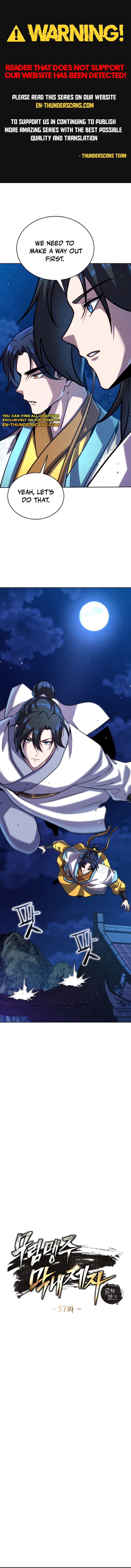The Youngest Disciple of the Martial Arts Leader Chapter 57 — Page 1
