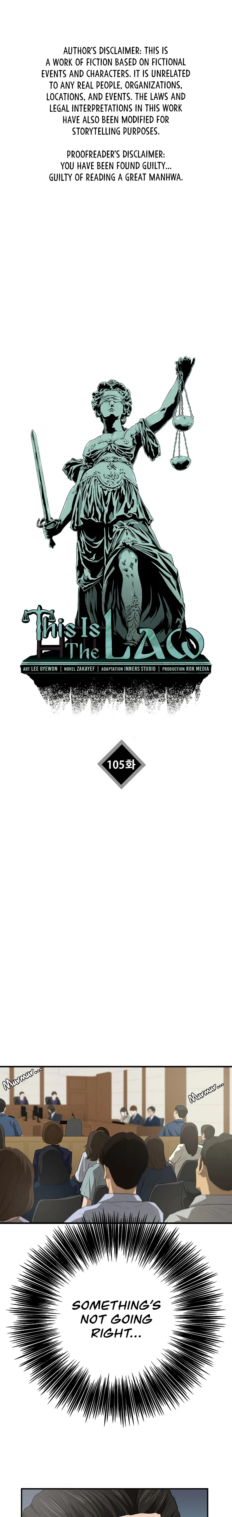 This Is the Law Chapter 105 — Page 1