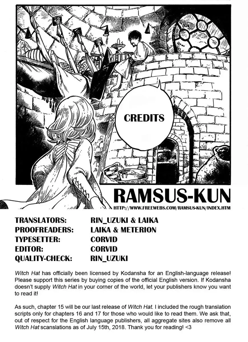 Tongari Boushi no Atelier Chapter 15 — Page 34