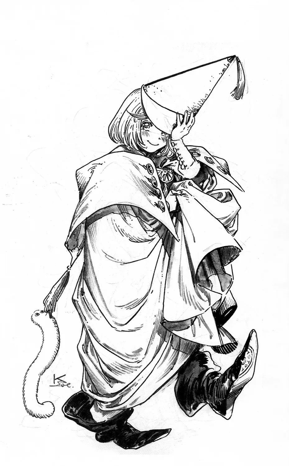 Tongari Boushi no Atelier Chapter 35.6 — Page 59