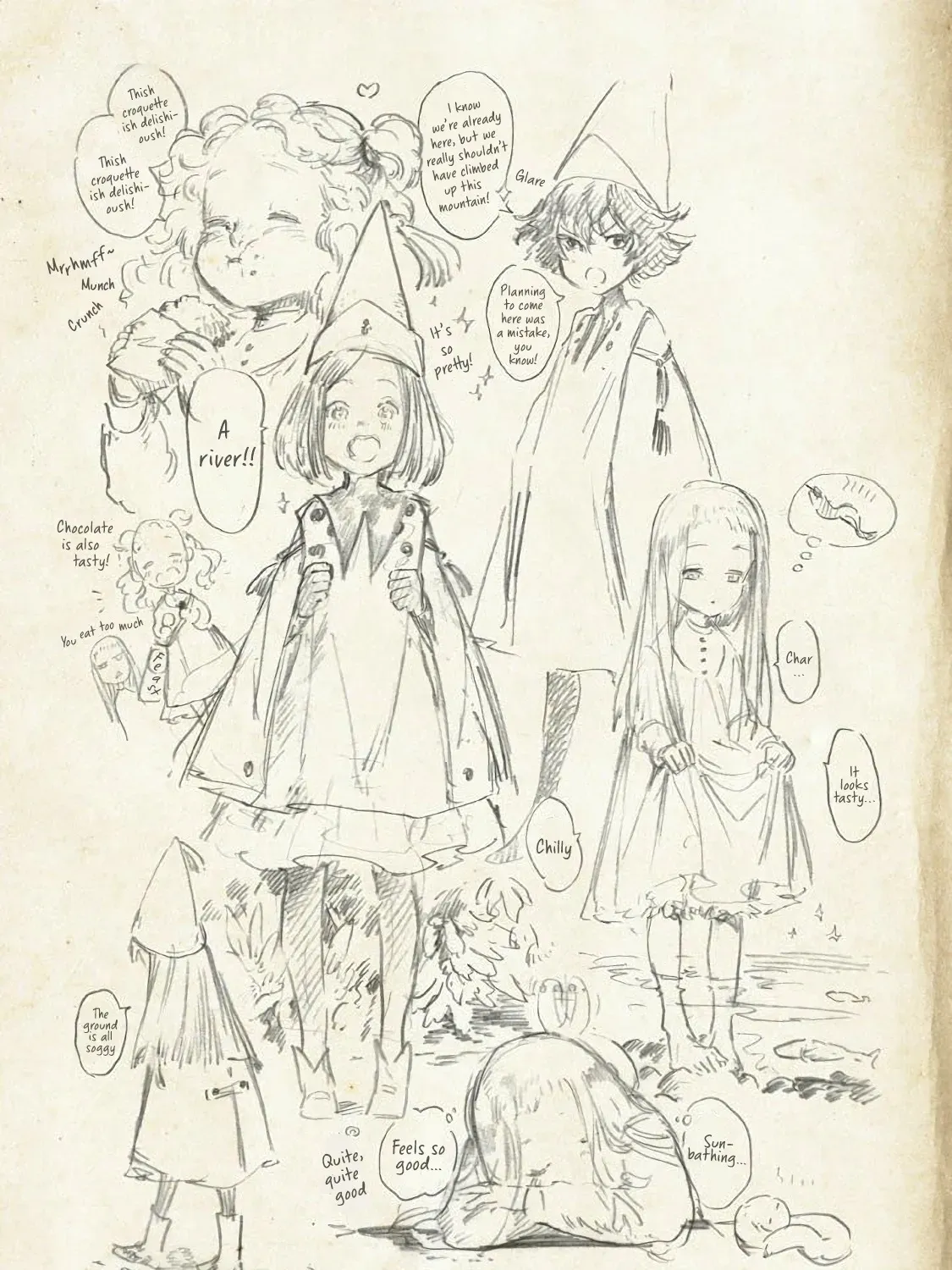 Tongari Boushi no Atelier Chapter 40.6 — Page 59