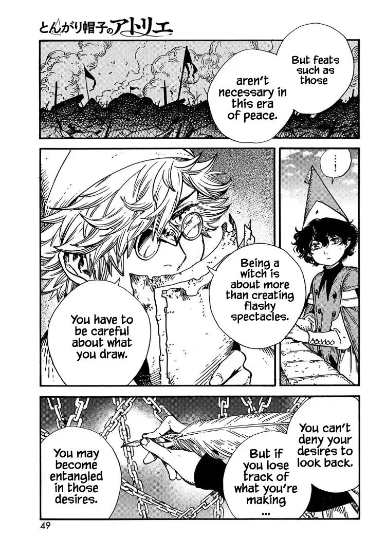 Tongari Boushi no Atelier Chapter 53 — Page 9