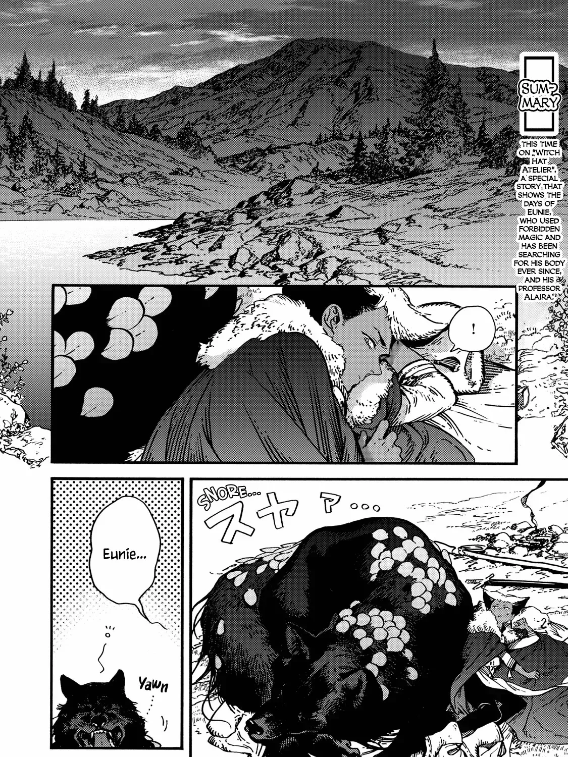 Tongari Boushi no Atelier Chapter 67.5 — Page 3
