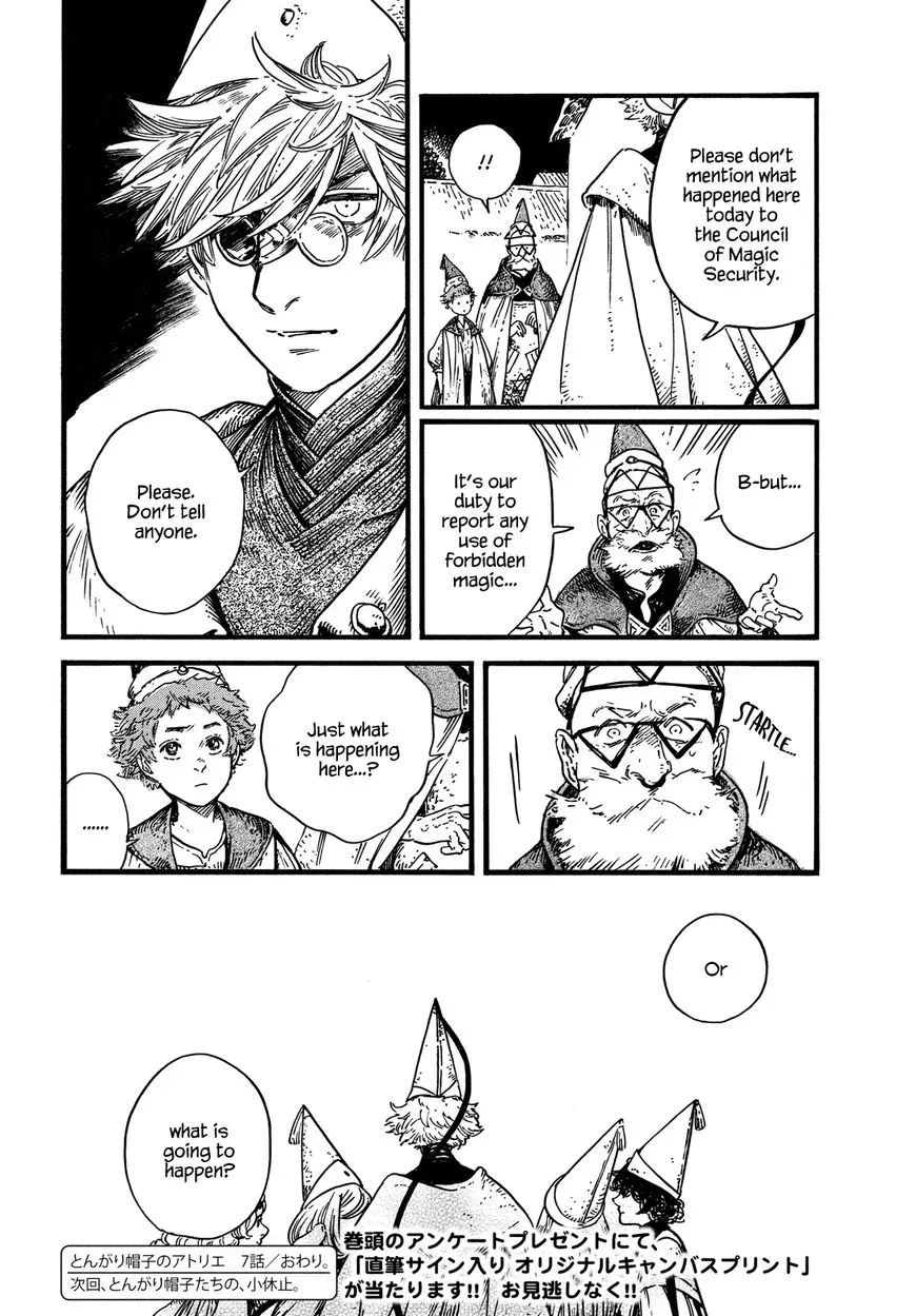 Tongari Boushi no Atelier Chapter 7 — Page 37