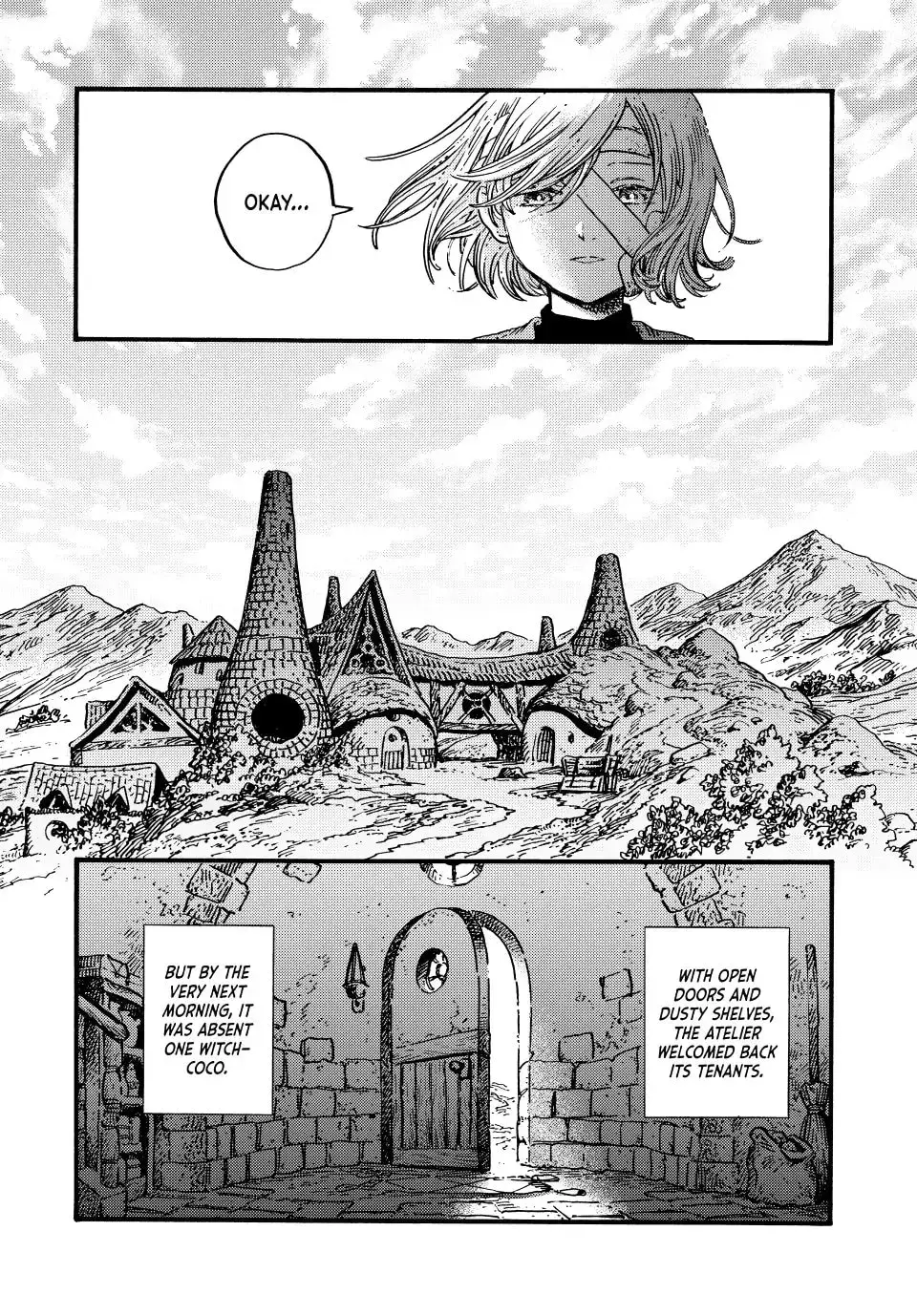 Tongari Boushi no Atelier Chapter 93.2 — Page 14