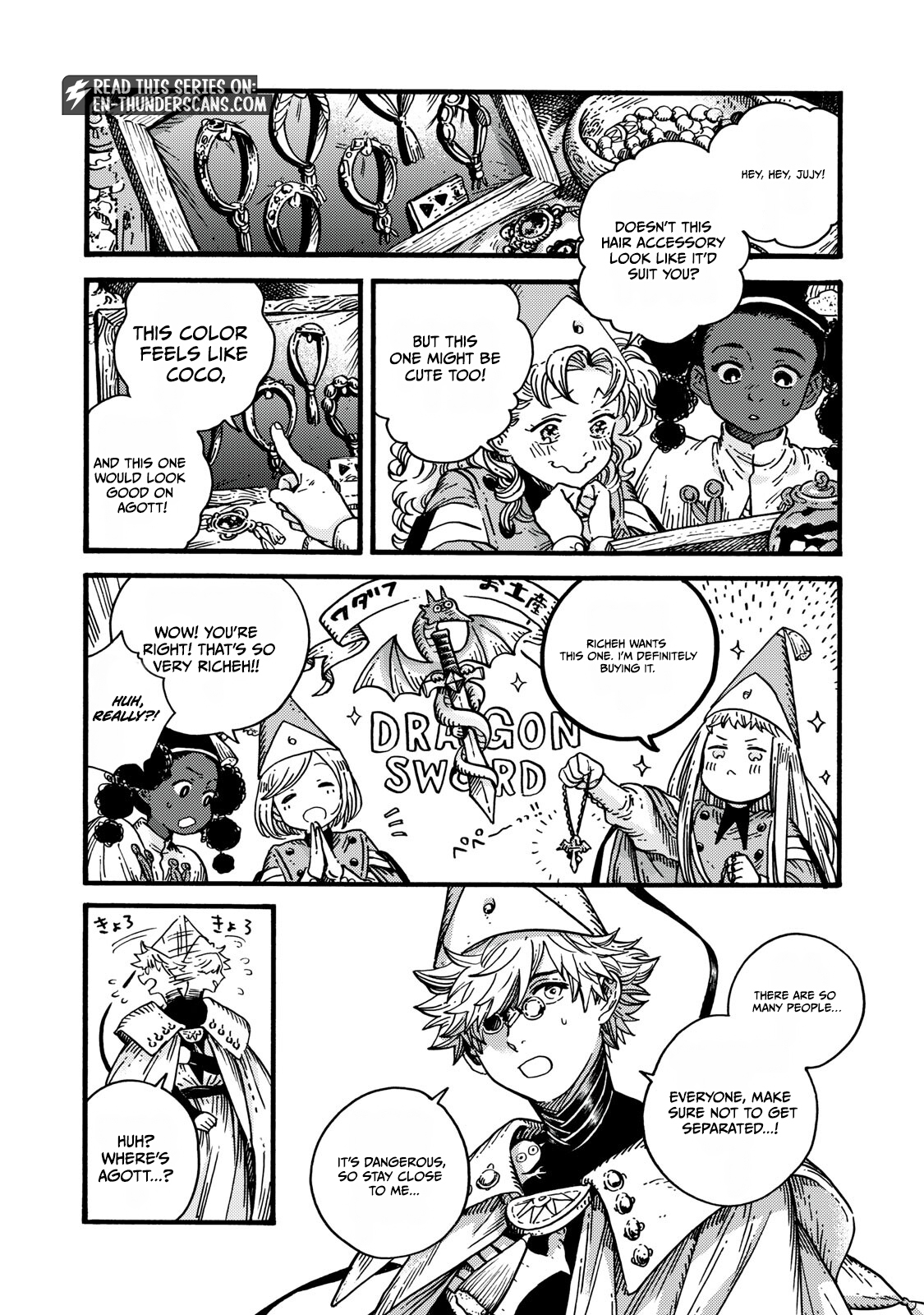 Tongari Boushi no Atelier Chapter 99 — Page 8