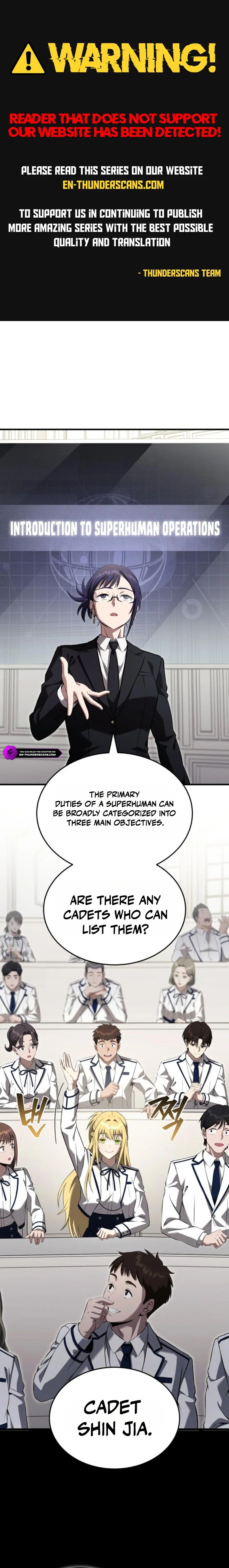 Transcendence Due To A System Error Chapter 6 — Page 1