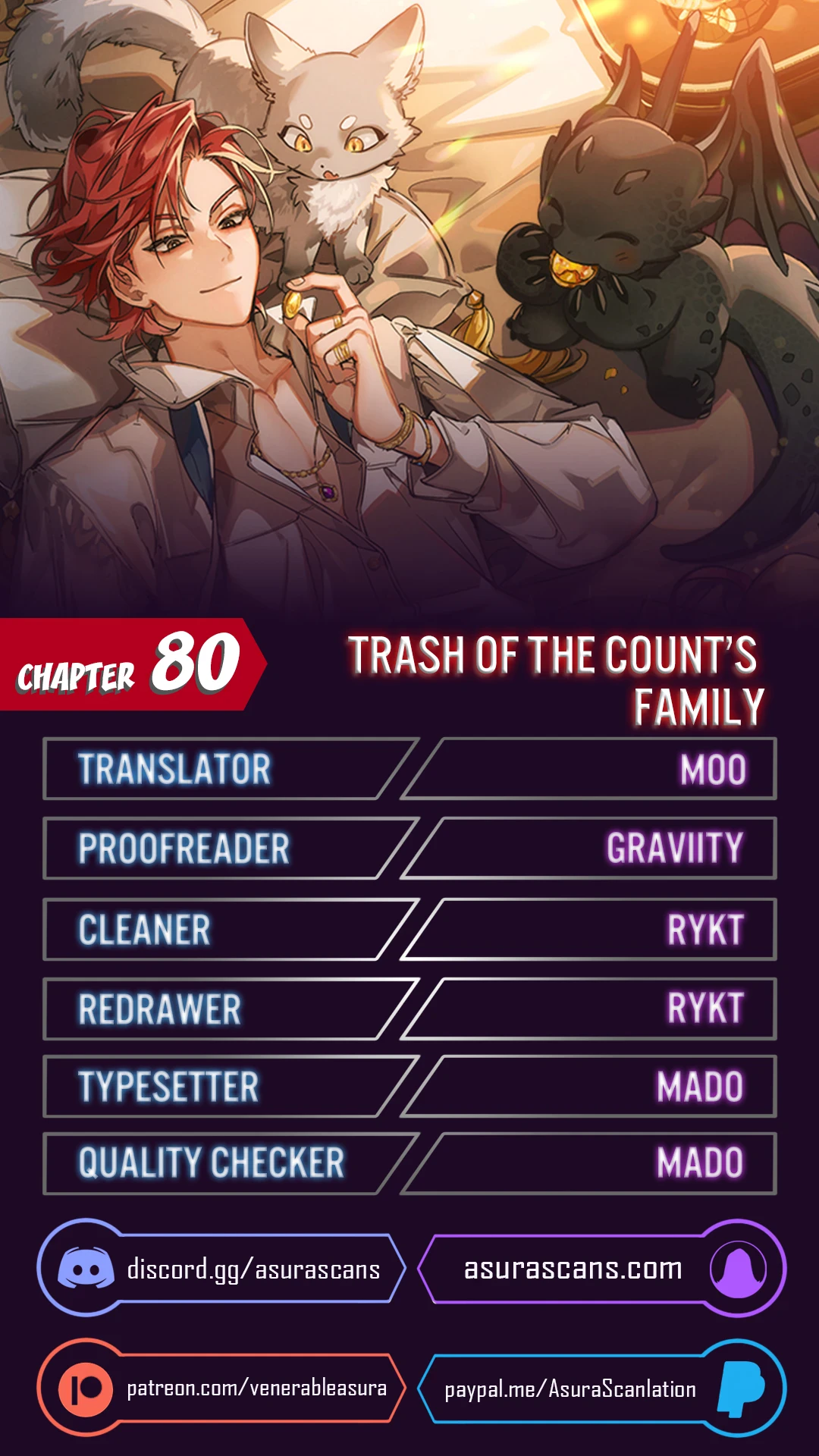 Trash of the Count’s Family Chapter 80 — Page 1