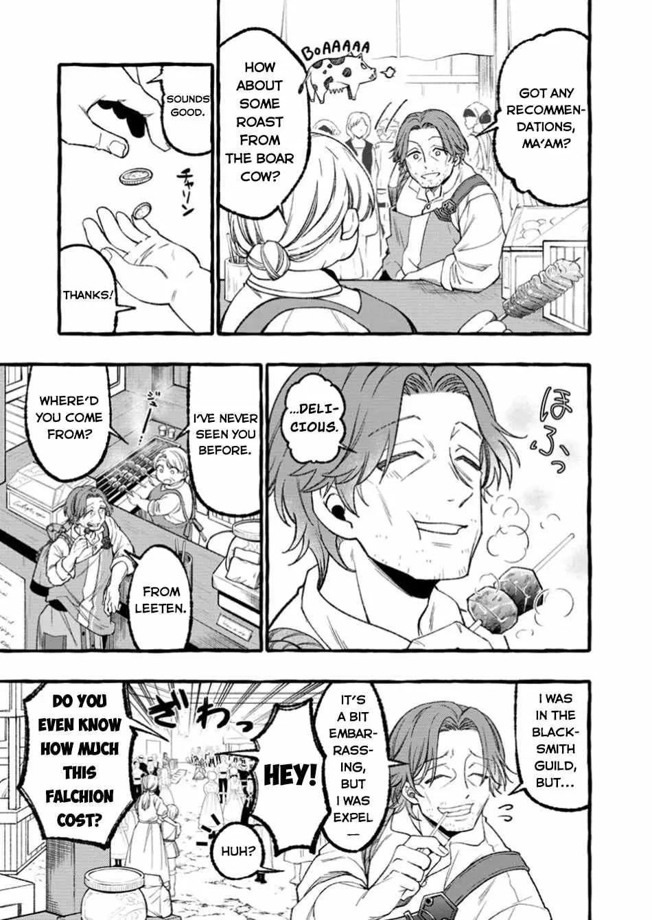 Tsuihou Sareta Ossan Kajishi, Nazeka Densetsu no Dai Meikou ni Naru: Mukashi Omocha no Buki o Tsukutteageta Kodomotachi ga Zenin Eiyuu ni Natteita Chapter 1 — Page 9