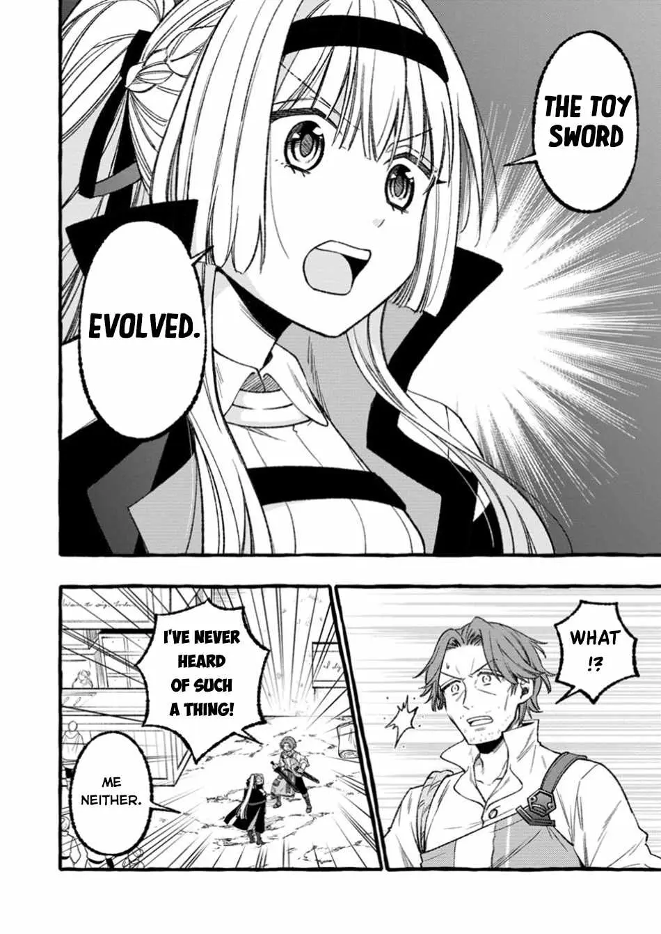 Tsuihou Sareta Ossan Kajishi, Nazeka Densetsu no Dai Meikou ni Naru: Mukashi Omocha no Buki o Tsukutteageta Kodomotachi ga Zenin Eiyuu ni Natteita Chapter 1 — Page 23