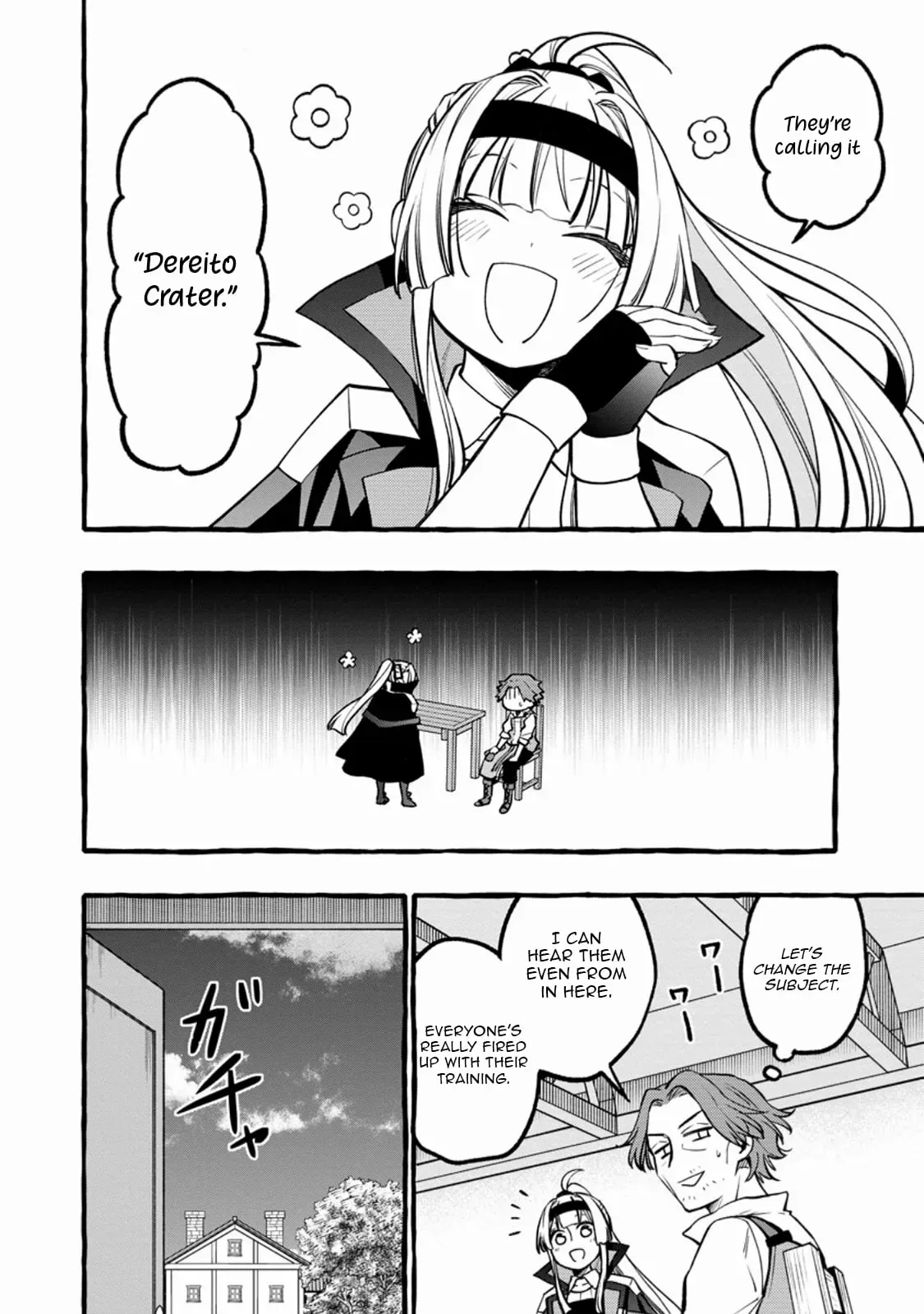 Tsuihou Sareta Ossan Kajishi, Nazeka Densetsu no Dai Meikou ni Naru: Mukashi Omocha no Buki o Tsukutteageta Kodomotachi ga Zenin Eiyuu ni Natteita Chapter 10.3 — Page 8