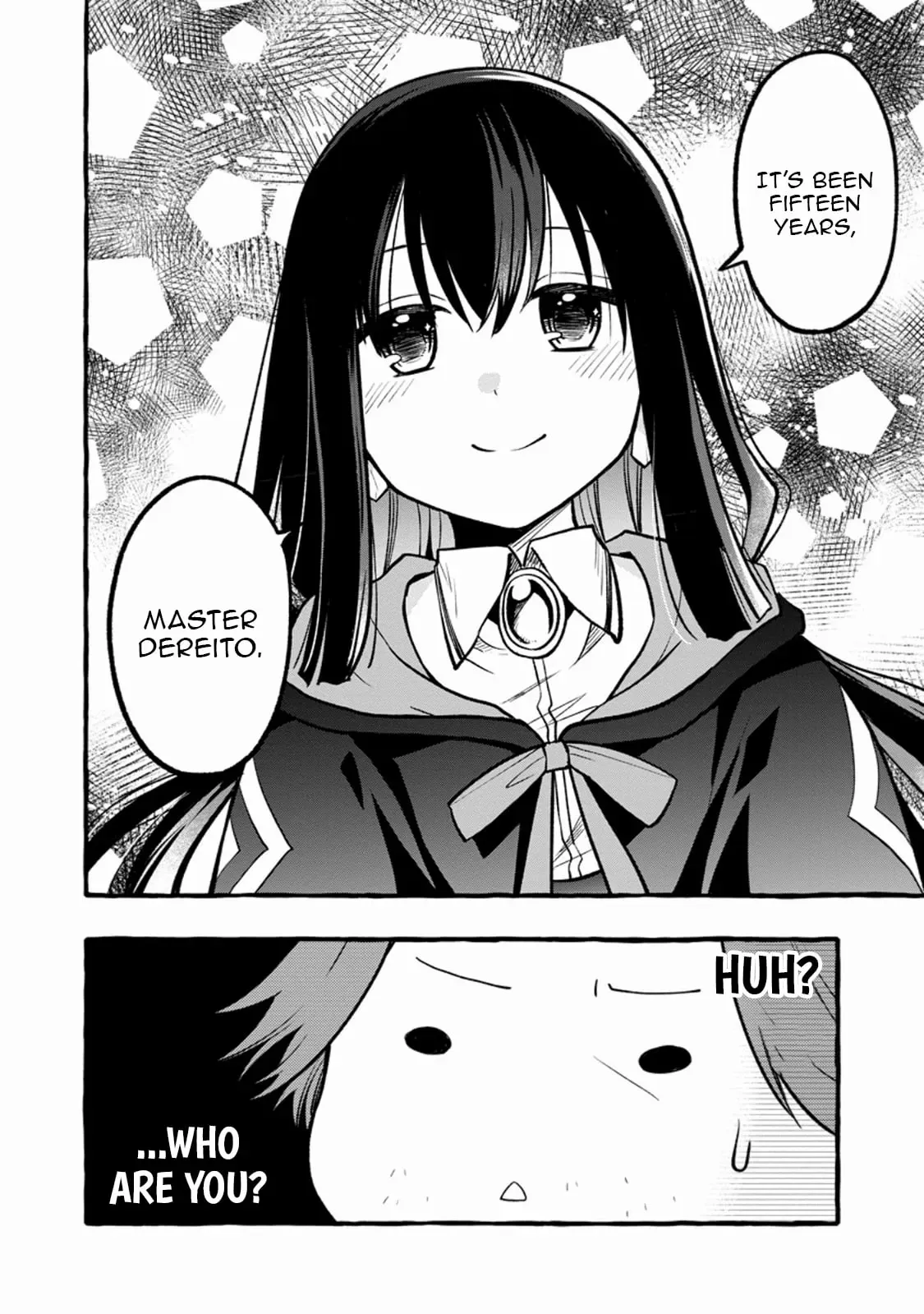 Tsuihou Sareta Ossan Kajishi, Nazeka Densetsu no Dai Meikou ni Naru: Mukashi Omocha no Buki o Tsukutteageta Kodomotachi ga Zenin Eiyuu ni Natteita Chapter 10.3 — Page 12
