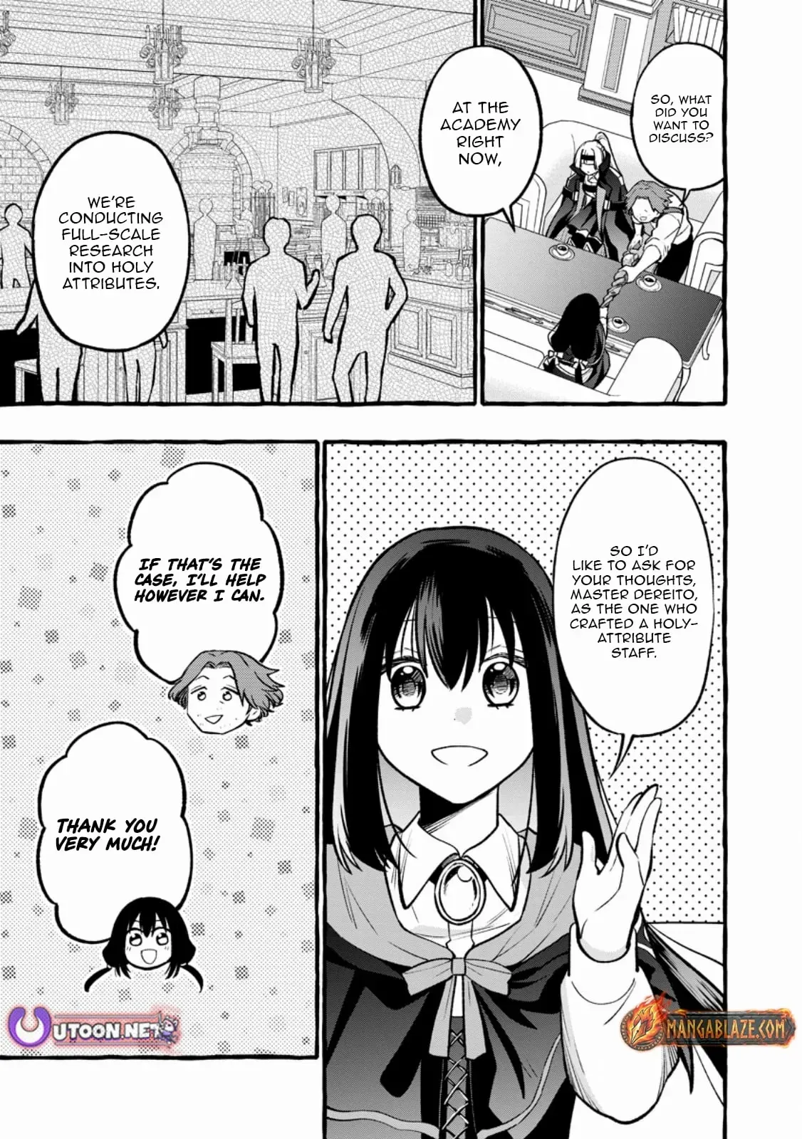 Tsuihou Sareta Ossan Kajishi, Nazeka Densetsu no Dai Meikou ni Naru: Mukashi Omocha no Buki o Tsukutteageta Kodomotachi ga Zenin Eiyuu ni Natteita Chapter 11.2 — Page 9