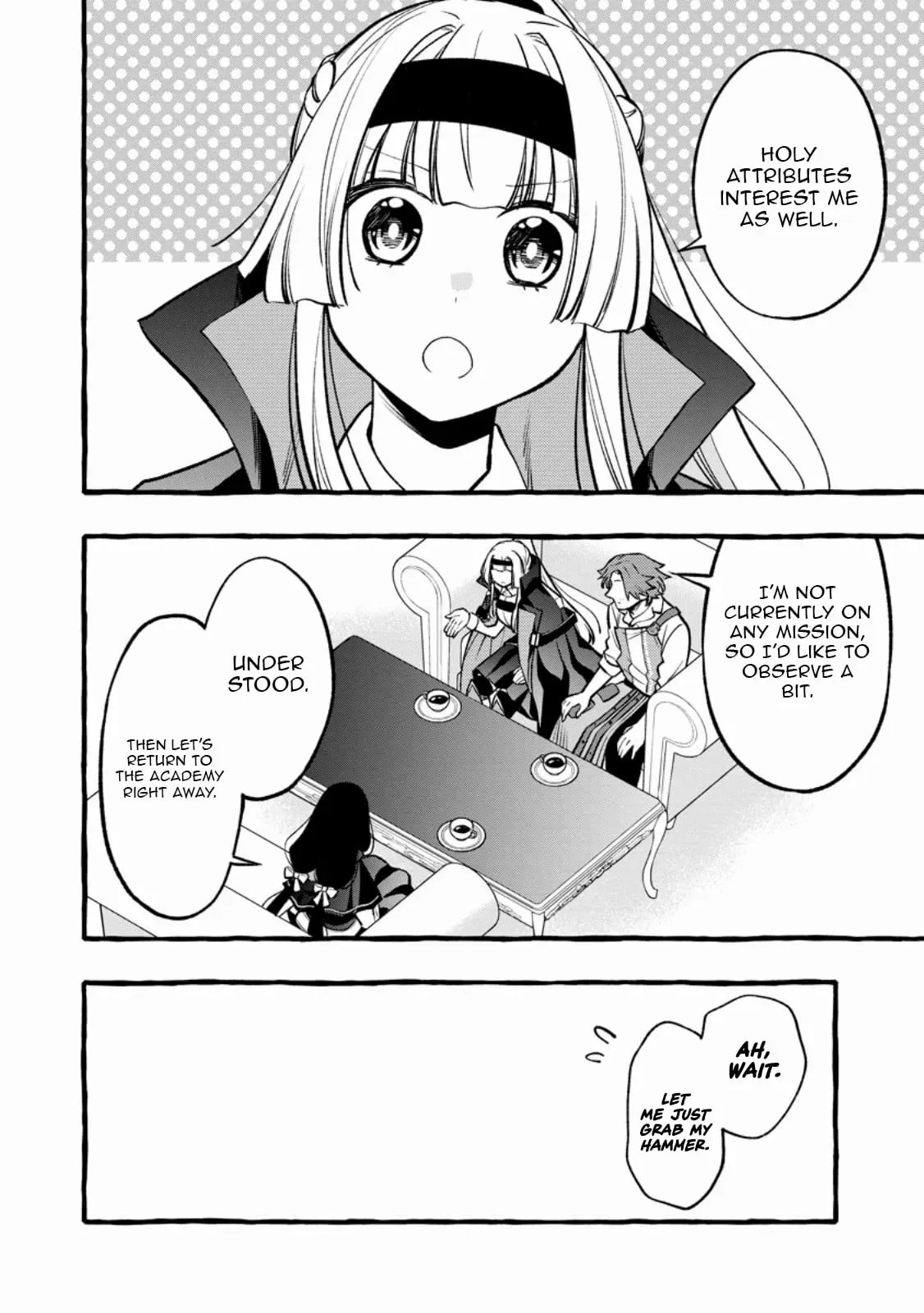 Tsuihou Sareta Ossan Kajishi, Nazeka Densetsu no Dai Meikou ni Naru: Mukashi Omocha no Buki o Tsukutteageta Kodomotachi ga Zenin Eiyuu ni Natteita Chapter 11.2 — Page 10