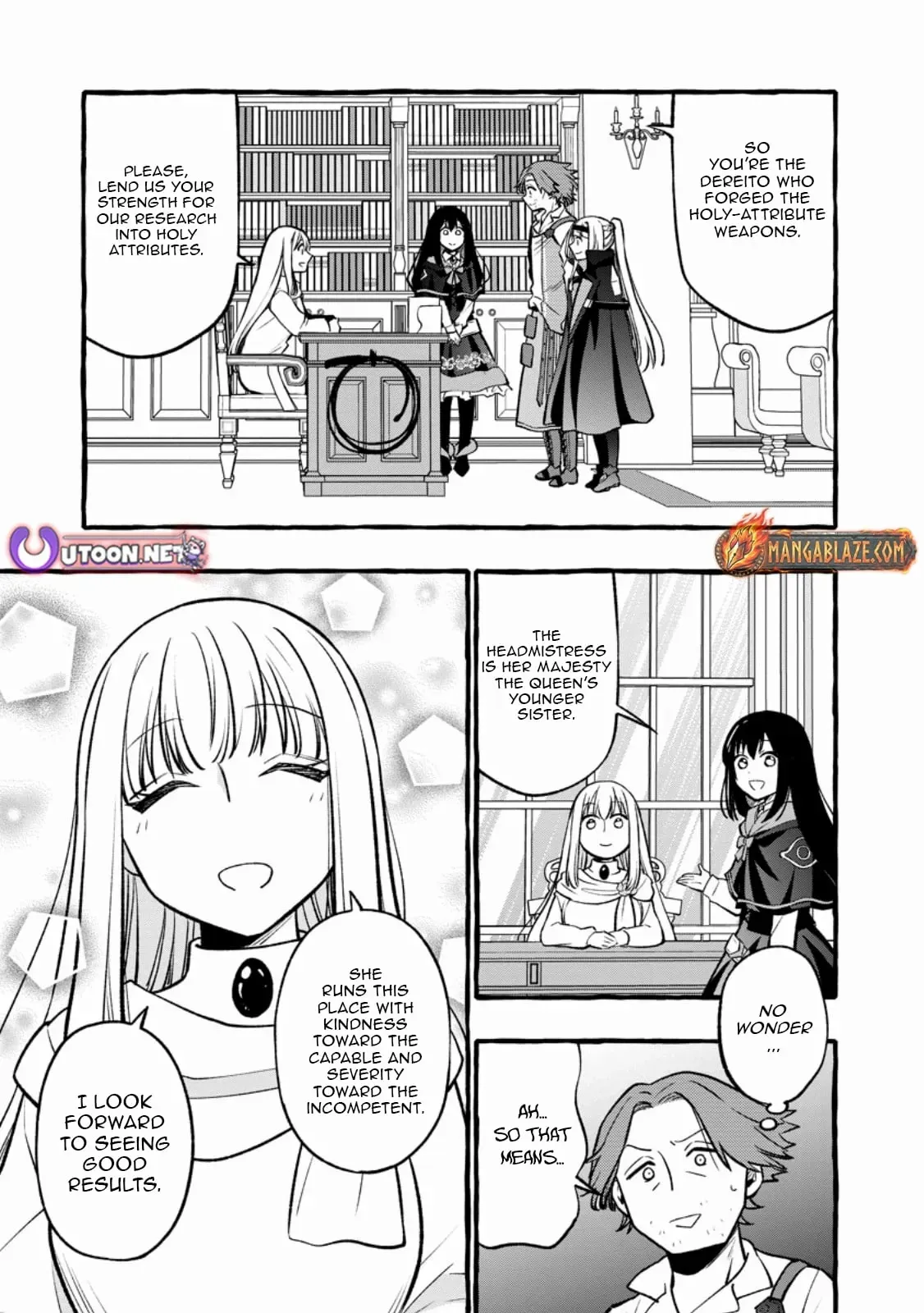 Tsuihou Sareta Ossan Kajishi, Nazeka Densetsu no Dai Meikou ni Naru: Mukashi Omocha no Buki o Tsukutteageta Kodomotachi ga Zenin Eiyuu ni Natteita Chapter 11.3 — Page 3