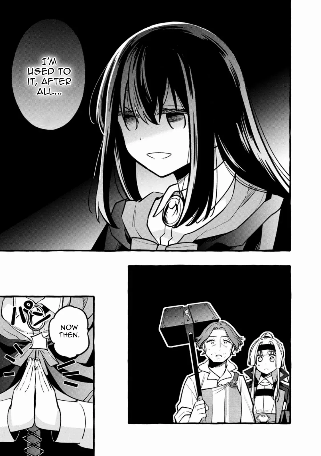 Tsuihou Sareta Ossan Kajishi, Nazeka Densetsu no Dai Meikou ni Naru: Mukashi Omocha no Buki o Tsukutteageta Kodomotachi ga Zenin Eiyuu ni Natteita Chapter 11.3 — Page 9