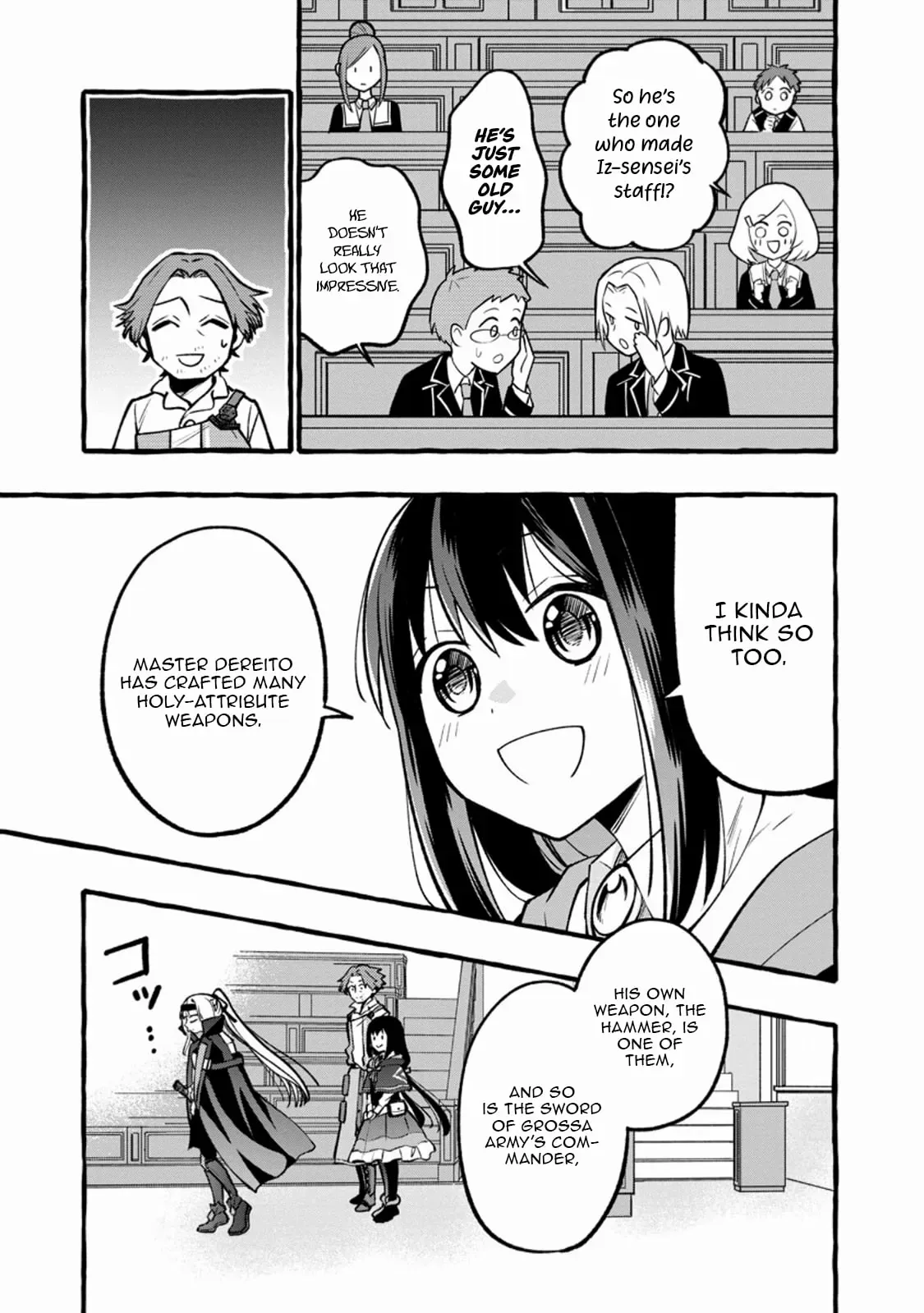 Tsuihou Sareta Ossan Kajishi, Nazeka Densetsu no Dai Meikou ni Naru: Mukashi Omocha no Buki o Tsukutteageta Kodomotachi ga Zenin Eiyuu ni Natteita Chapter 12.1 — Page 5