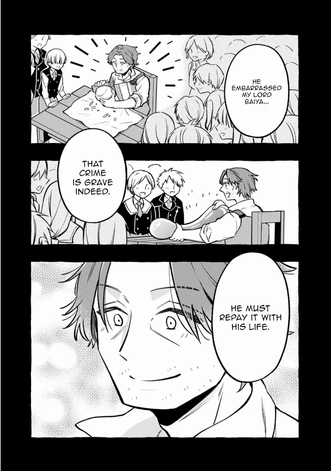 Tsuihou Sareta Ossan Kajishi, Nazeka Densetsu no Dai Meikou ni Naru: Mukashi Omocha no Buki o Tsukutteageta Kodomotachi ga Zenin Eiyuu ni Natteita Chapter 12.2 — Page 4