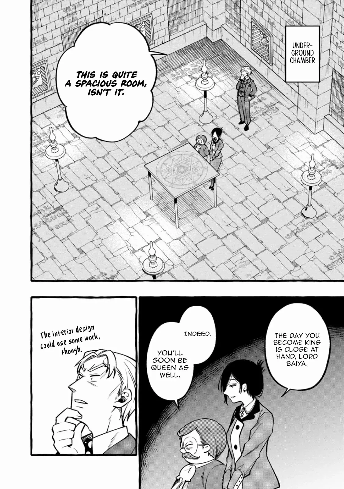 Tsuihou Sareta Ossan Kajishi, Nazeka Densetsu no Dai Meikou ni Naru: Mukashi Omocha no Buki o Tsukutteageta Kodomotachi ga Zenin Eiyuu ni Natteita Chapter 12.2 — Page 6
