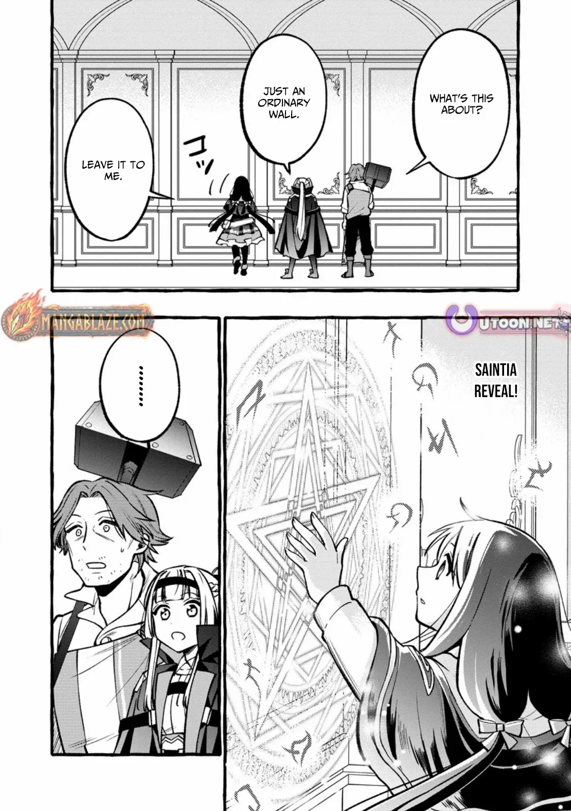 Tsuihou Sareta Ossan Kajishi, Nazeka Densetsu no Dai Meikou ni Naru: Mukashi Omocha no Buki o Tsukutteageta Kodomotachi ga Zenin Eiyuu ni Natteita Chapter 13 — Page 14