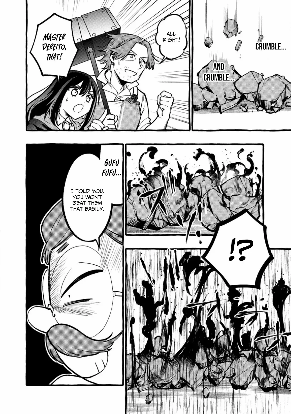 Tsuihou Sareta Ossan Kajishi, Nazeka Densetsu no Dai Meikou ni Naru: Mukashi Omocha no Buki o Tsukutteageta Kodomotachi ga Zenin Eiyuu ni Natteita Chapter 13 — Page 22