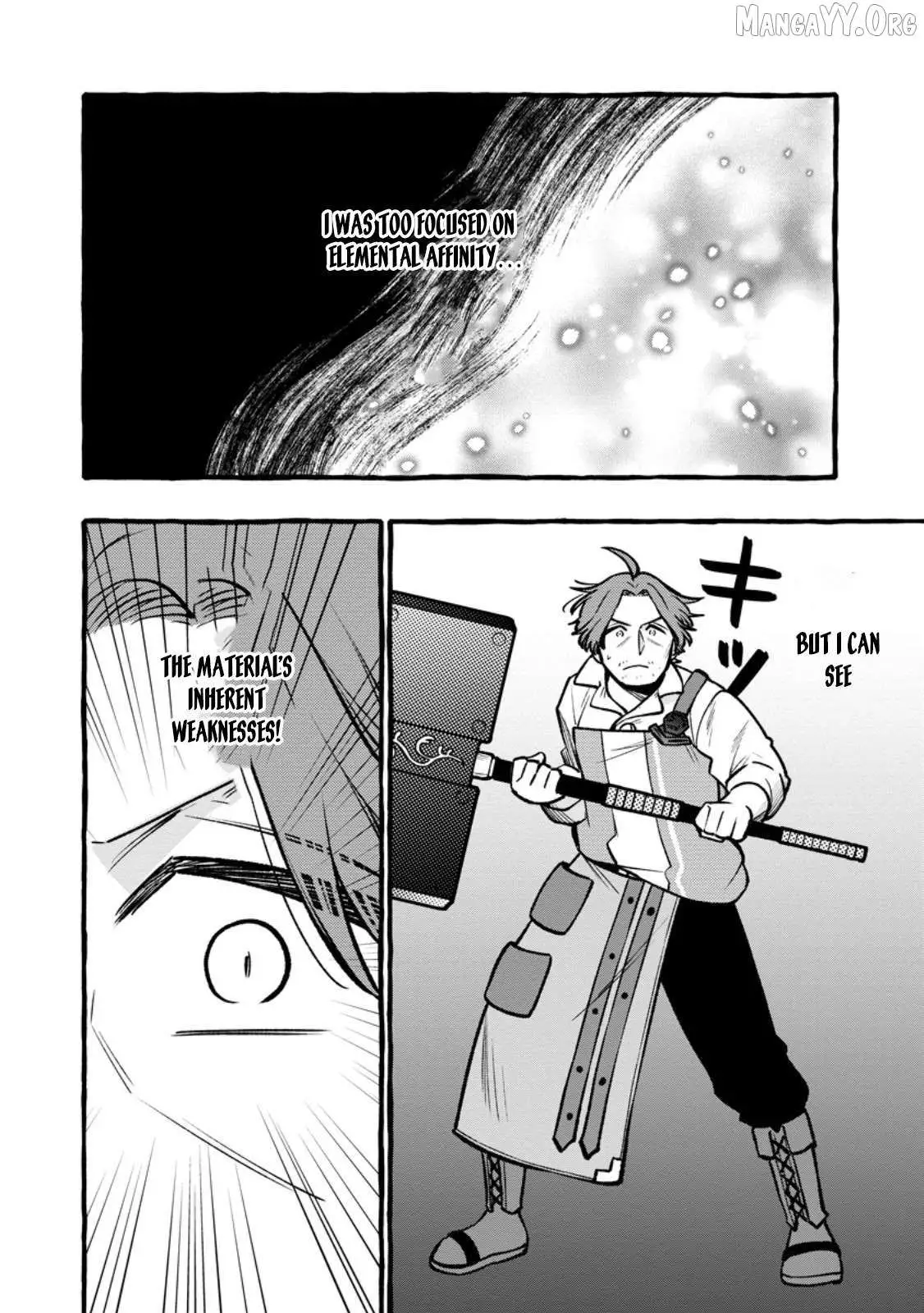 Tsuihou Sareta Ossan Kajishi, Nazeka Densetsu no Dai Meikou ni Naru: Mukashi Omocha no Buki o Tsukutteageta Kodomotachi ga Zenin Eiyuu ni Natteita Chapter 14 — Page 18