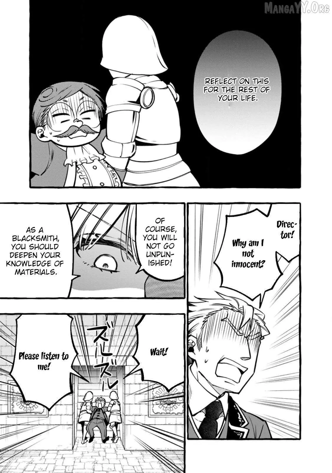 Tsuihou Sareta Ossan Kajishi, Nazeka Densetsu no Dai Meikou ni Naru: Mukashi Omocha no Buki o Tsukutteageta Kodomotachi ga Zenin Eiyuu ni Natteita Chapter 15 — Page 13