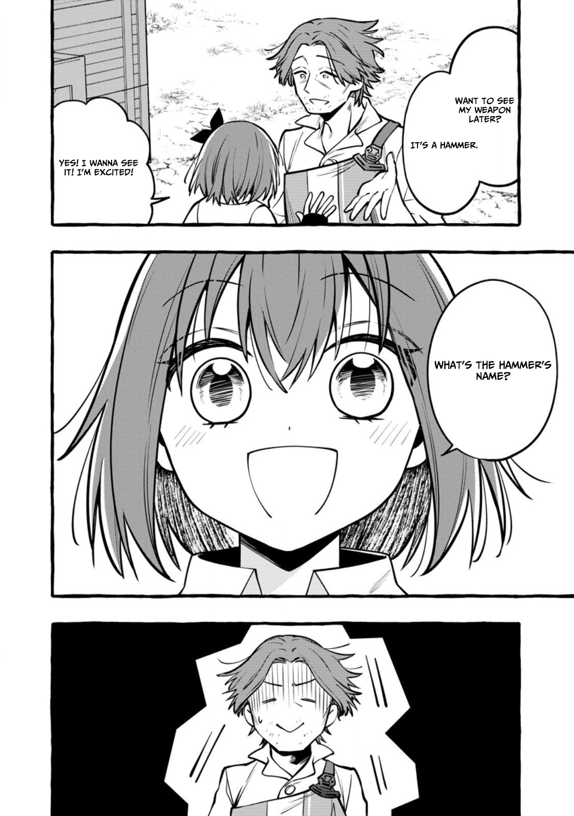 Tsuihou Sareta Ossan Kajishi, Nazeka Densetsu no Dai Meikou ni Naru: Mukashi Omocha no Buki o Tsukutteageta Kodomotachi ga Zenin Eiyuu ni Natteita Chapter 17 — Page 15