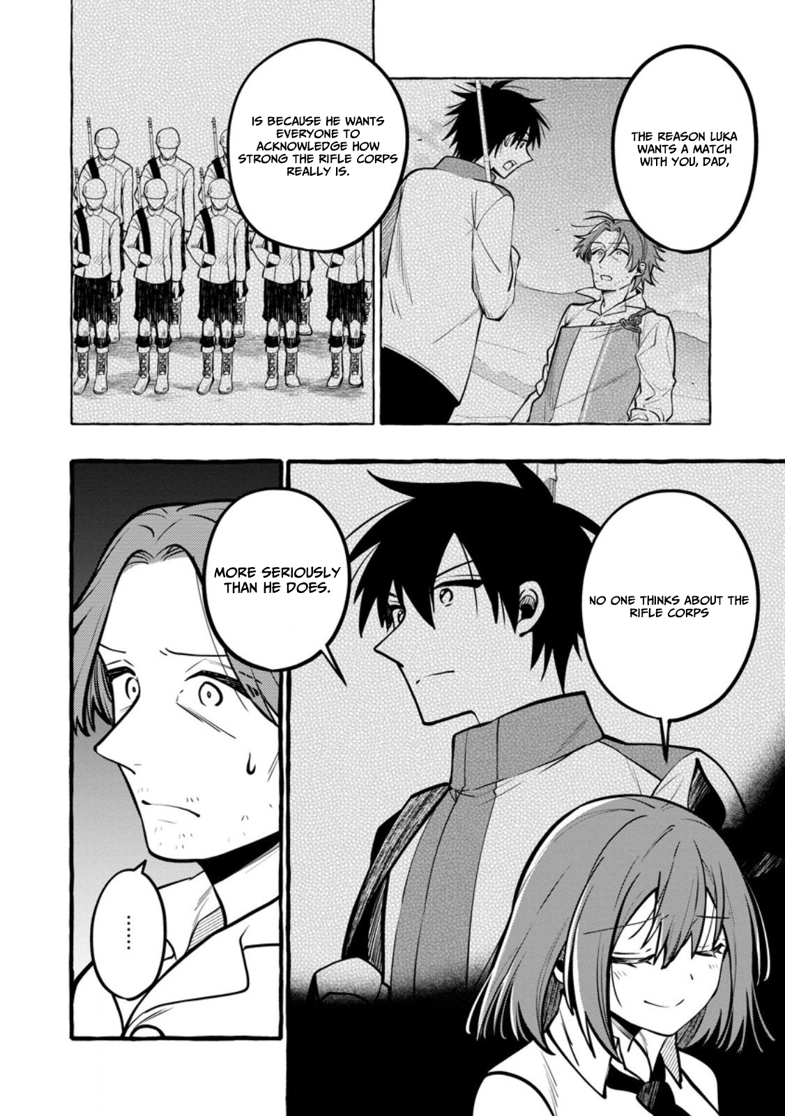 Tsuihou Sareta Ossan Kajishi, Nazeka Densetsu no Dai Meikou ni Naru: Mukashi Omocha no Buki o Tsukutteageta Kodomotachi ga Zenin Eiyuu ni Natteita Chapter 18 — Page 25