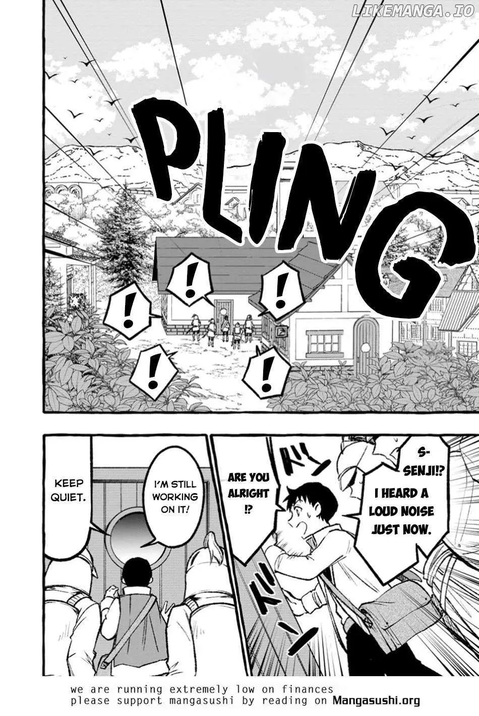 Tsuihou Sareta Ossan Kajishi, Nazeka Densetsu no Dai Meikou ni Naru: Mukashi Omocha no Buki o Tsukutteageta Kodomotachi ga Zenin Eiyuu ni Natteita Chapter 2.1 — Page 13
