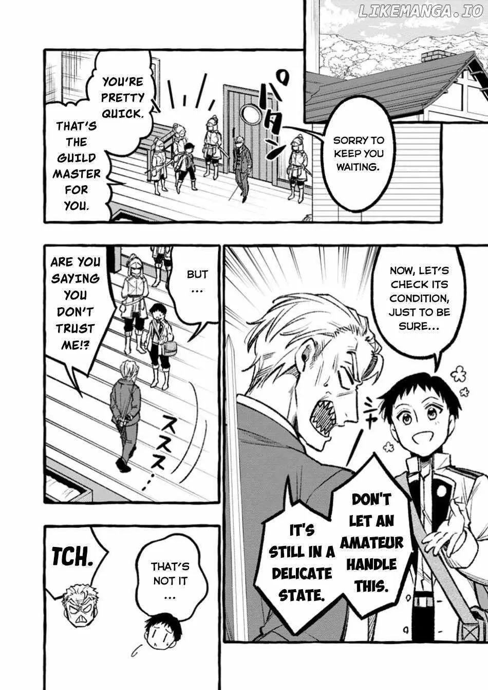 Tsuihou Sareta Ossan Kajishi, Nazeka Densetsu no Dai Meikou ni Naru: Mukashi Omocha no Buki o Tsukutteageta Kodomotachi ga Zenin Eiyuu ni Natteita Chapter 2.2 — Page 6