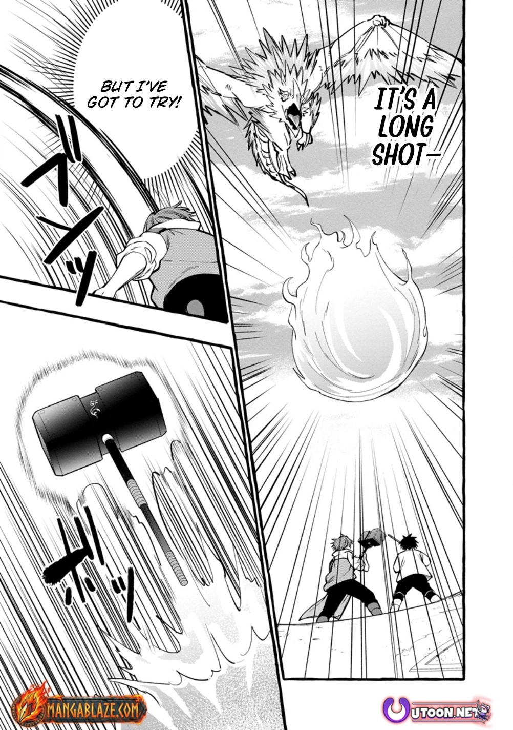 Tsuihou Sareta Ossan Kajishi, Nazeka Densetsu no Dai Meikou ni Naru: Mukashi Omocha no Buki o Tsukutteageta Kodomotachi ga Zenin Eiyuu ni Natteita Chapter 20 — Page 14